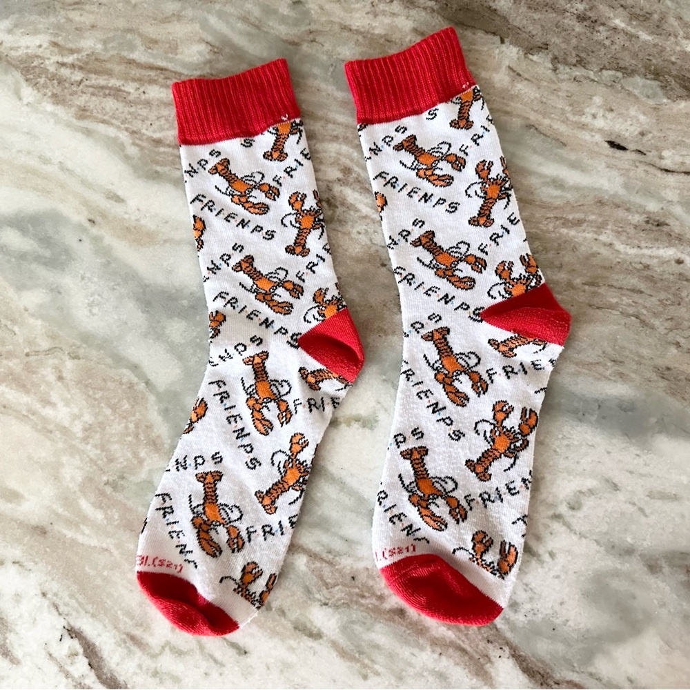 Friends TV Show Lobster Socks